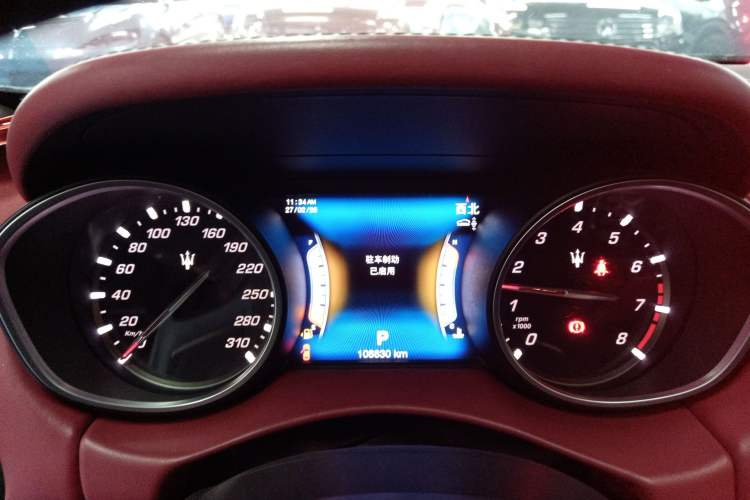 Used Maserati Levante 2016 3.0T Standard Edition Instrument Cluster