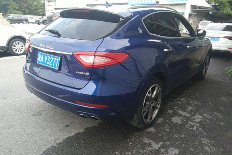Used Maserati Levante 2016 3.0T Standard Edition Rear Right 45 Deg
