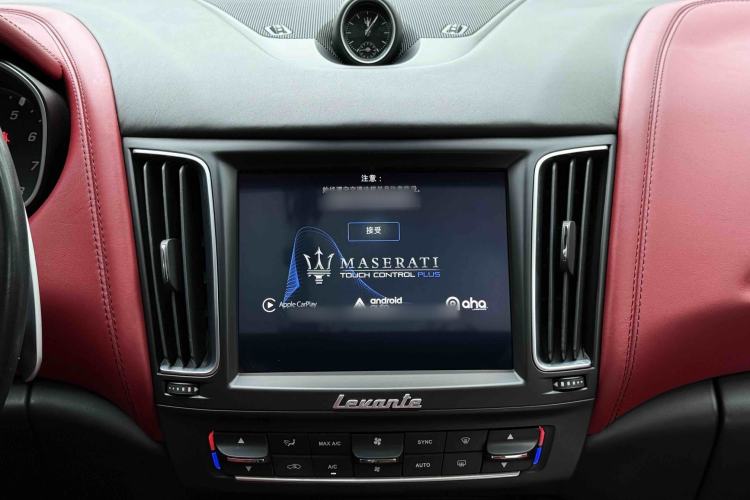 Used Maserati Levante 2016 3.0T Standard Edition Audio And AC Panel