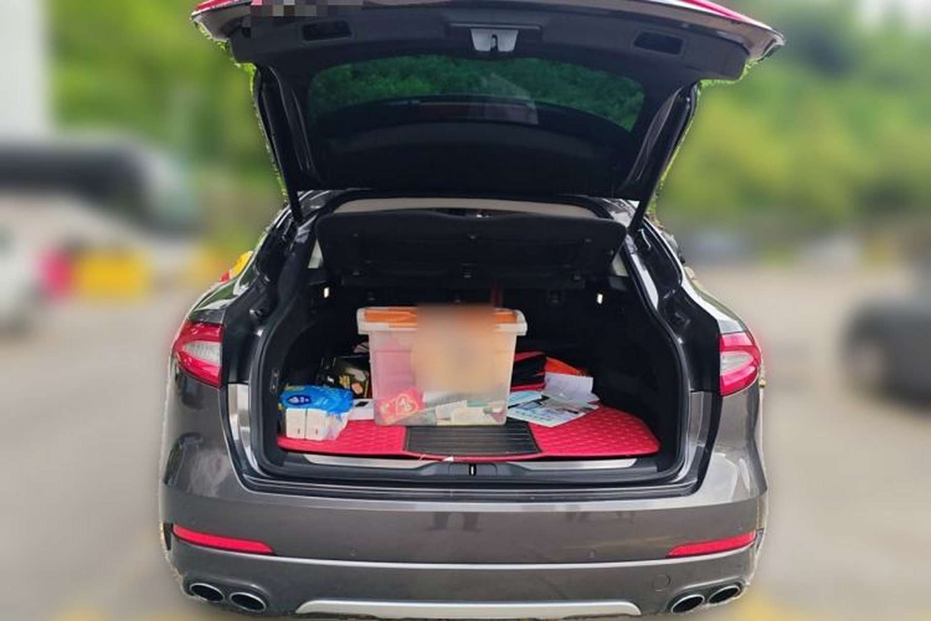 Used Maserati Levante 2016 3.0T Standard Edition Trunk