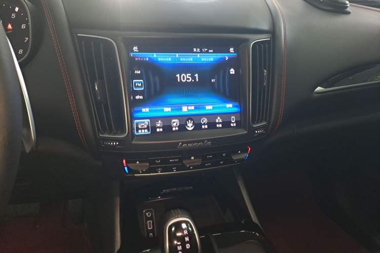 Used Maserati Levante 2016 3.0T Standard Edition Audio And AC Panel