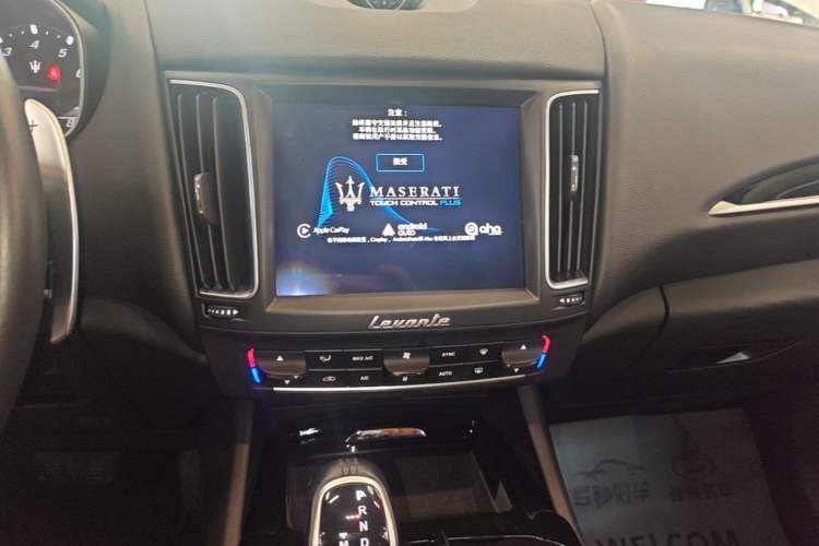 Used Maserati Levante 2016 3.0T Standard Edition Audio And AC Panel