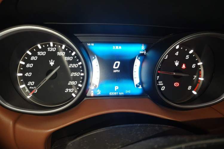 Used Maserati Levante 2016 3.0T S Standard Model Instrument Cluster