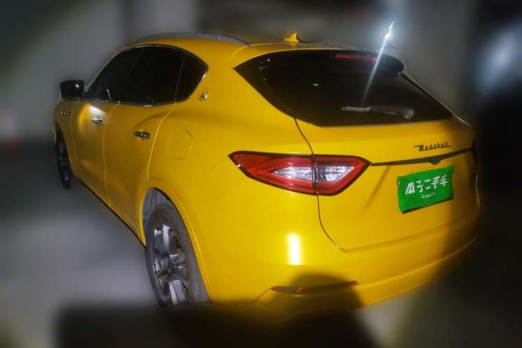 Used Maserati Levante 2016 3.0T Standard Edition Rear Left 45 Deg