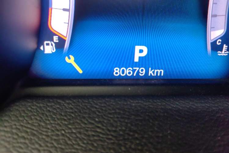 Used Maserati Levante  Odometer Close Up