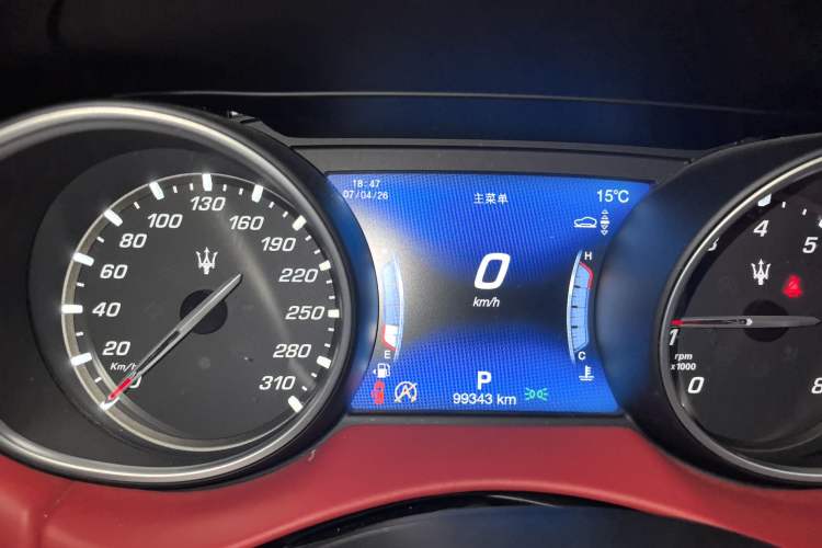 Used Maserati Levante 2018 3.0T Classic Edition Instrument Cluster