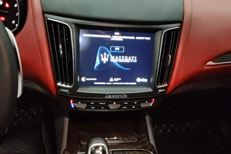 Used Maserati Levante 2018 3.0T S Luxury Zegna Edition Audio And AC Panel