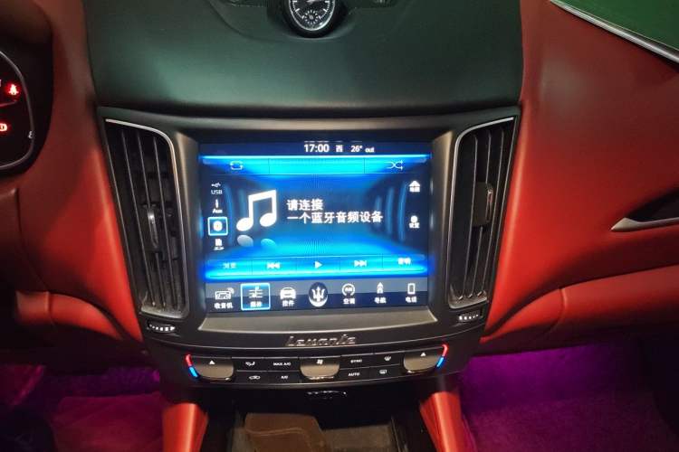 Used Maserati Levante 2018 3.0T Classic Edition Audio And AC Panel