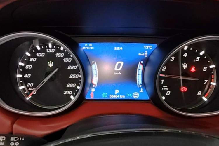 Used Maserati Levante 2018 3.0T S Luxury Zegna Edition Instrument Cluster