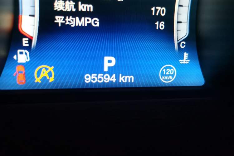 Used Maserati Levante  Odometer Close Up
