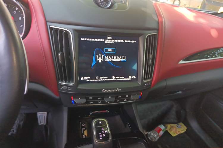Used Maserati Levante 2018 3.0T Sport Edition Audio And AC Panel
