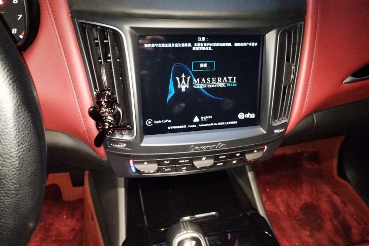 Used Maserati Levante 2018 3.0T Classic Edition Audio And AC Panel