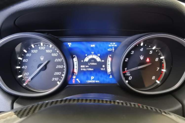 Used Maserati Levante 2018 3.0T Classic Edition Instrument Cluster