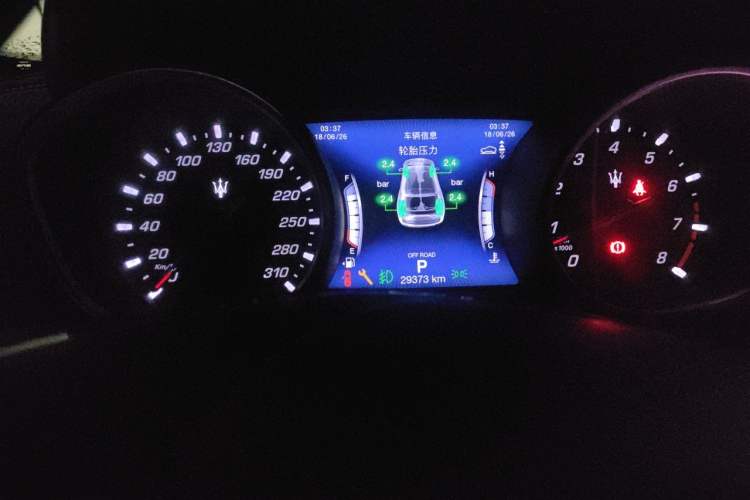 Used Maserati Levante 2018 3.0T Luxury Zegna Edition Instrument Cluster