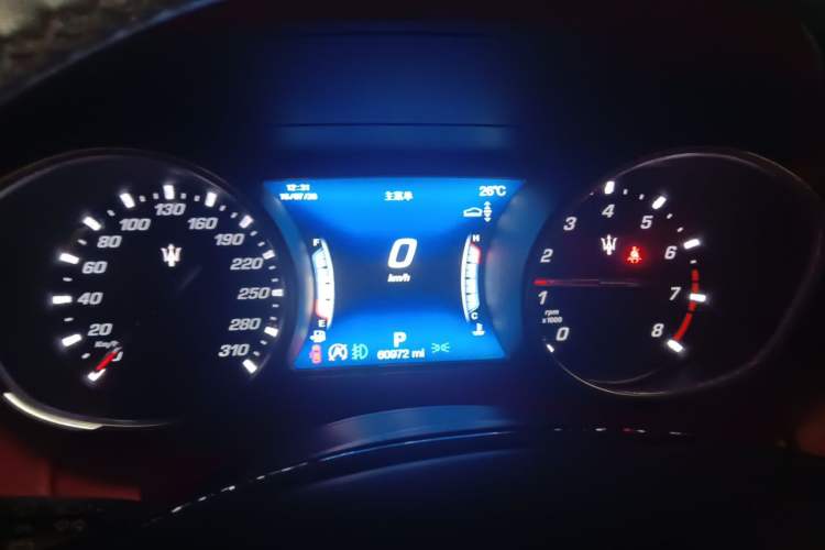 Used Maserati Levante 2018 3.0T Classic Edition Instrument Cluster