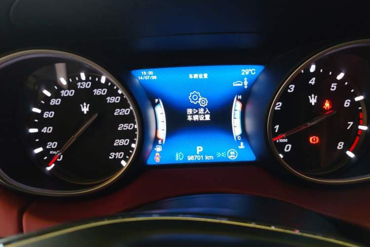 Used Maserati Levante 2018 3.0T Standard Edition Instrument Cluster