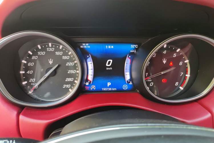 Used Maserati Levante 2018 3.0T Classic Edition Instrument Cluster