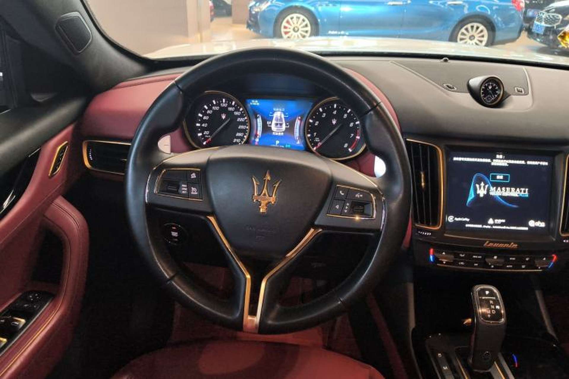 Used Maserati Levante 2018 3.0T Classic Edition Steering Wheel
