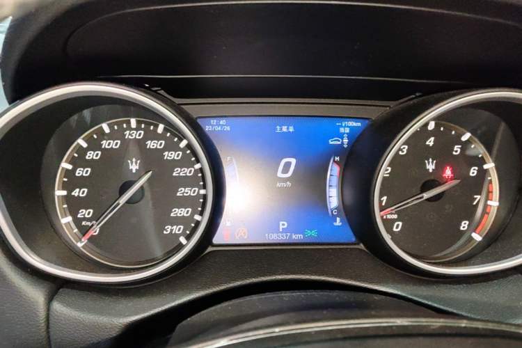 Used Maserati Levante 2018 3.0T Classic Edition Instrument Cluster