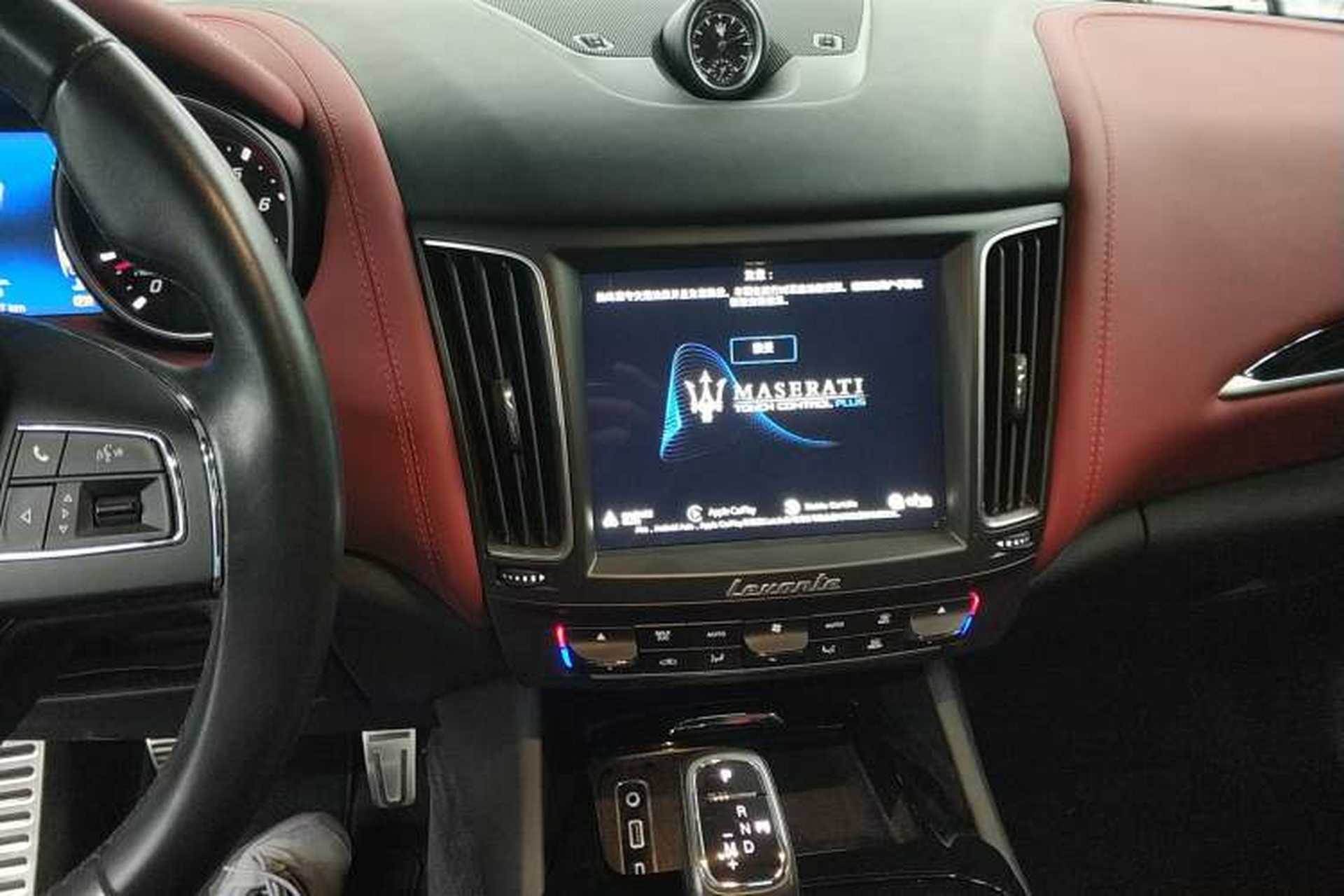 Used Maserati Levante 2019 3.0T Standard Version China VI Audio And AC Panel