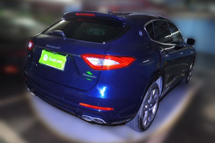 Used Maserati Levante 2019 3.0T Prestige Blue Global Limited Edition China VI compliant Rear Right 45 Deg