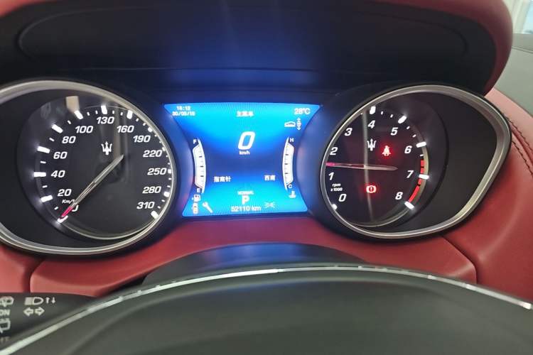 Used Maserati Levante 2019 3.0T Luxury Edition China VI Standard Instrument Cluster