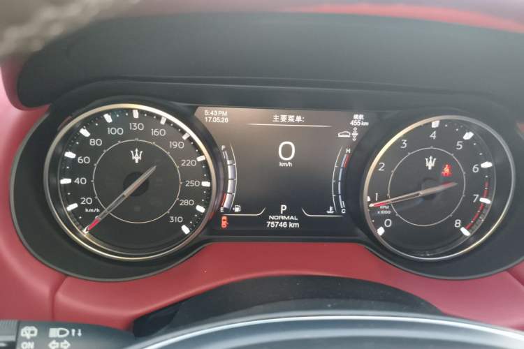 Used Maserati Levante 2021 3.0T Standard Edition Instrument Cluster