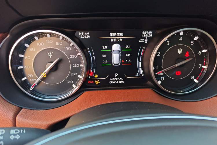 Used Maserati Levante 2021 3.0T Standard Edition Instrument Cluster