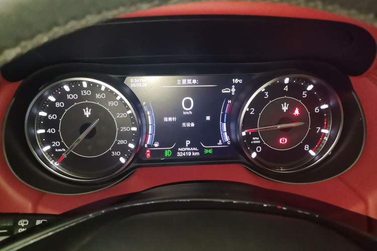 Used Maserati Levante 2022 2.0T GT Sharp Edition Instrument Cluster