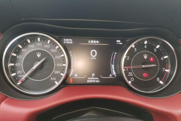 Used Maserati Levante 2022 2.0T GT Sharp Edition Instrument Cluster