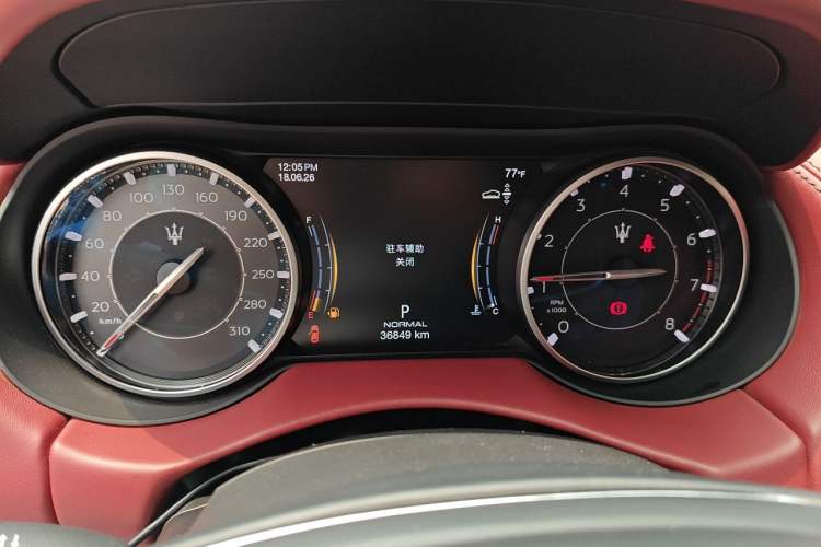 Used Maserati Levante 2022 2.0T GT Sharp Edition Instrument Cluster