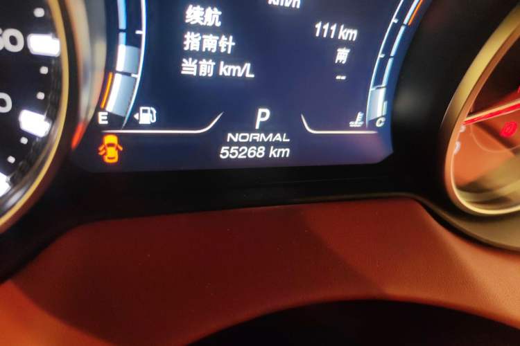 Used Maserati Levante 2022 3.0T Modena Odometer Close Up