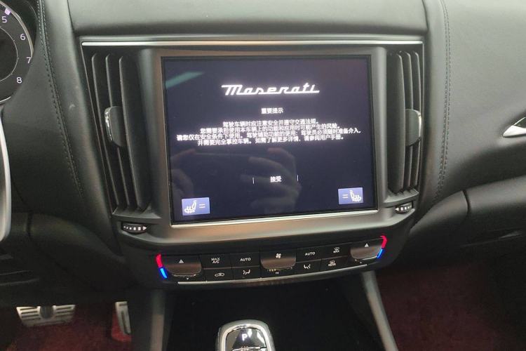 Used Maserati Levante 2022 2.0T GT Sharp Edition Audio And AC Panel