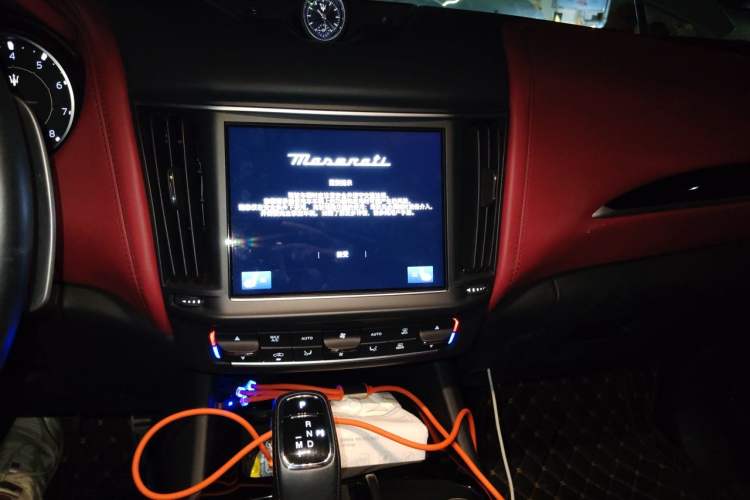 Used Maserati Levante 2022 2.0T GT Sharp Edition Audio And AC Panel