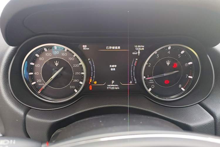 Used Maserati Levante 2022 2.0T GT Sharp Edition Instrument Cluster