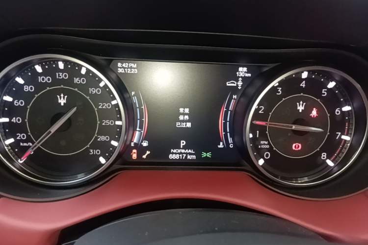 Used Maserati Levante 2022 2.0T GT Sharp Edition Instrument Cluster