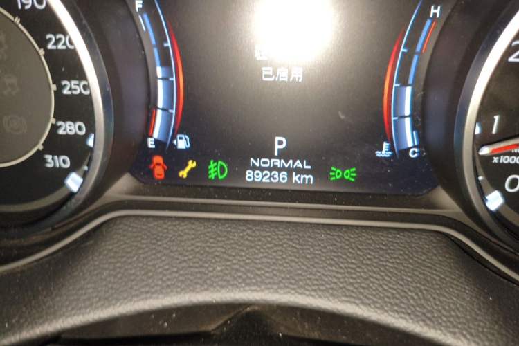 Used Maserati Levante 2022 2.0T GT Sharp Edition Odometer Close Up