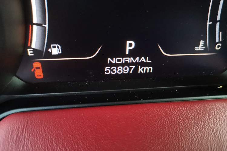 Used Maserati Levante 2022 2.0T GT Sharp Edition Odometer Close Up