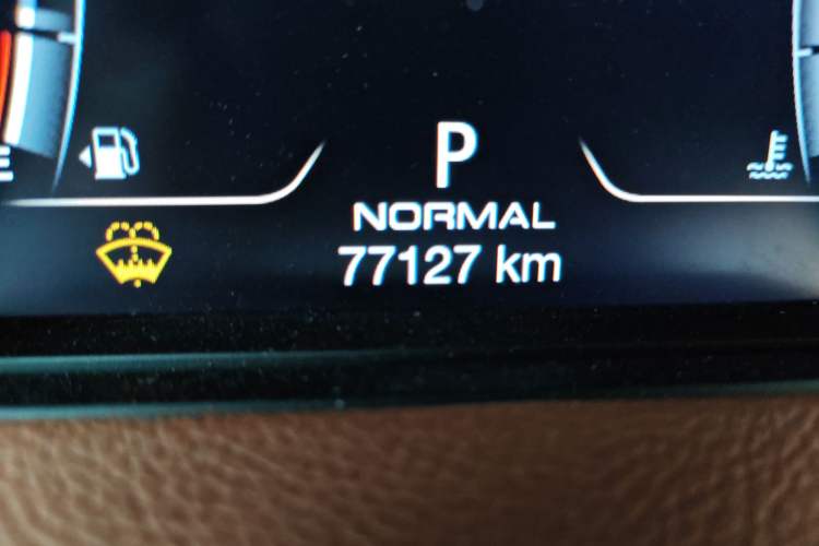 Used Maserati Levante 2022 2.0T GT Sharp Edition Odometer Close Up