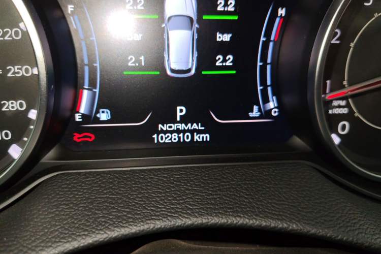 Used Maserati Levante 2022 2.0T GT Sharp Edition Odometer Close Up