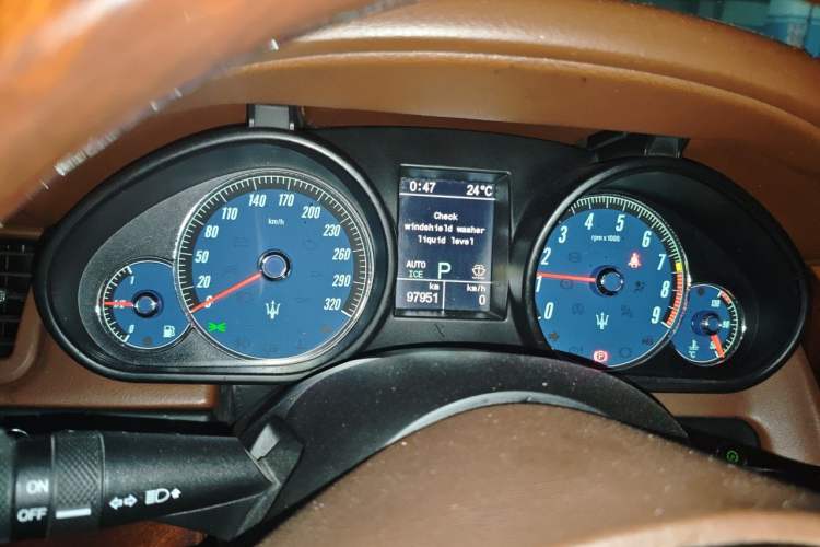 Used Maserati President 2008 4.7L Executive Edition Instrument Cluster