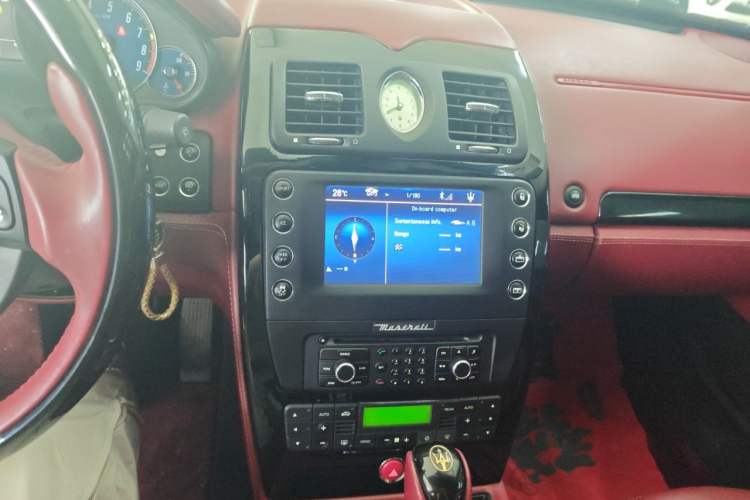 Used Maserati President 2010 4.2L Elite Edition Audio And AC Panel