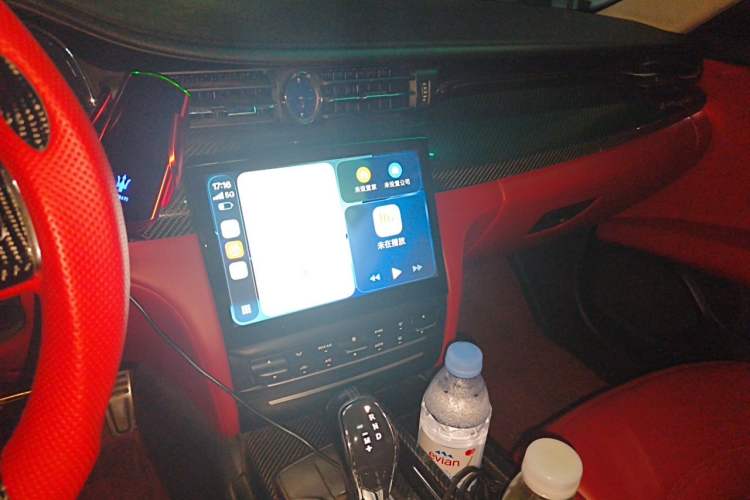 Used Maserati President 2013 3.0T Standard Model Audio And AC Panel