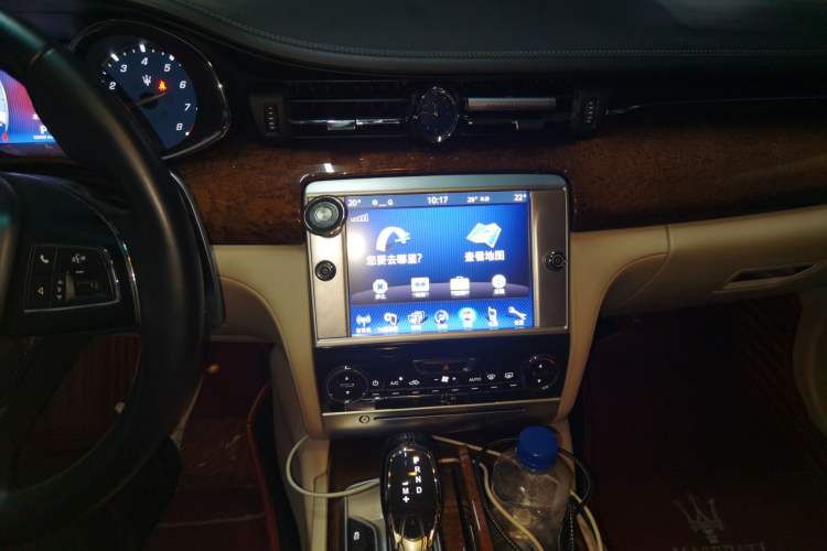 Used Maserati President 2013 3.8T Standard Model Audio And AC Panel