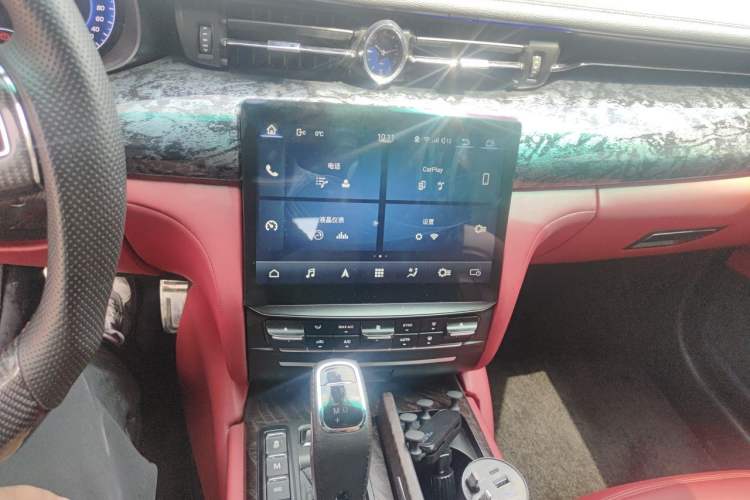 Used Maserati President 2013 3.0T Standard Model Audio And AC Panel
