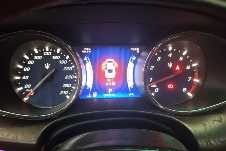 Used Maserati President 2013 3.0T Standard Model Instrument Cluster