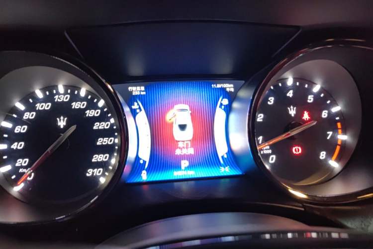 Used Maserati President 2013 3.0T Standard Model Instrument Cluster