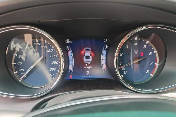 Used Maserati President 2013 3.0T Standard Model Instrument Cluster