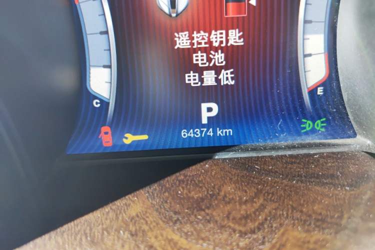 Used Maserati President 2013 3.0T Standard Model Odometer Close Up