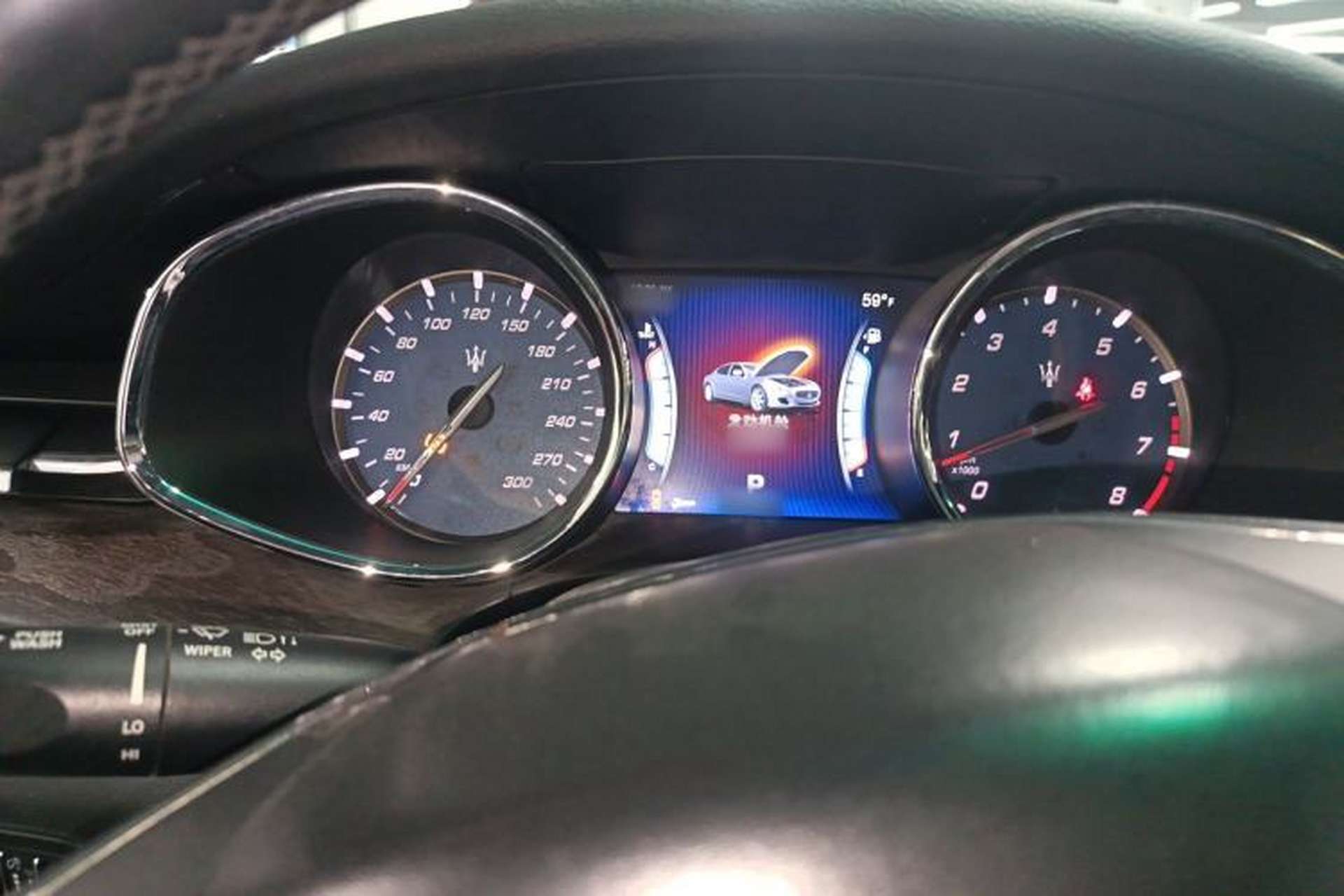 Used Maserati President 2013 3.0T Standard Model Steering Wheel